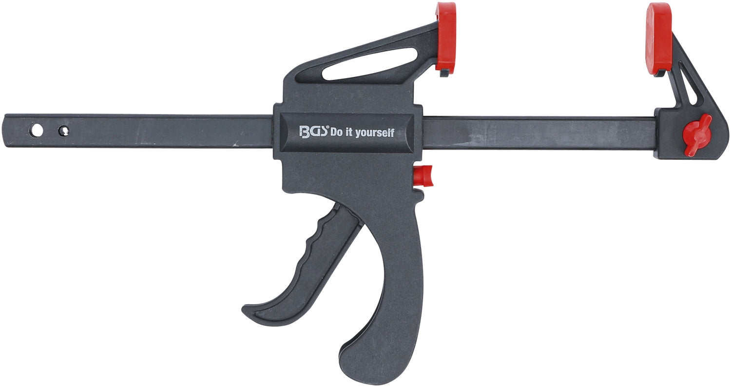 BGS DIY 59815 Spannzwinge Spreizzwinge Pistolenform Länge 375mm