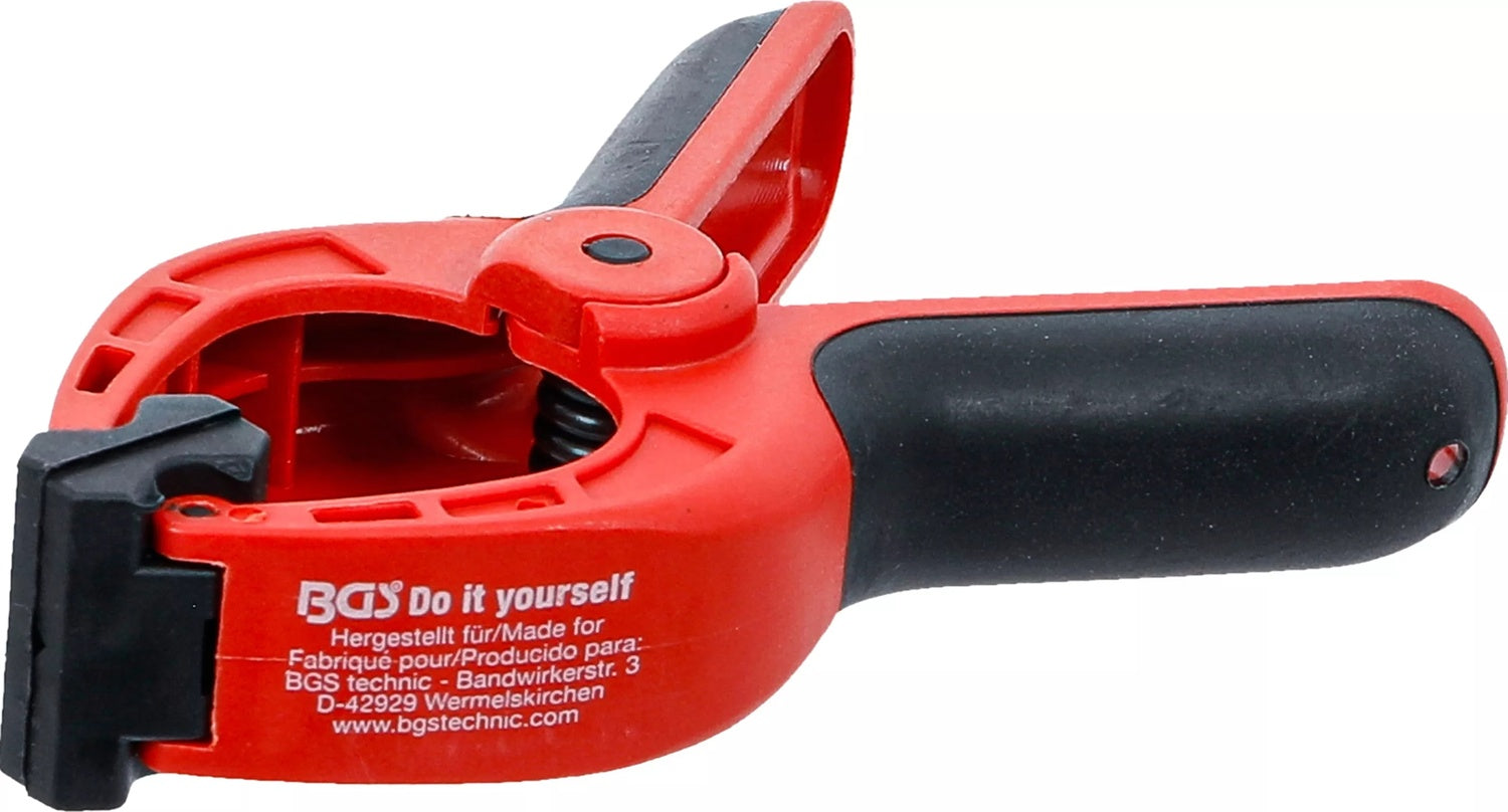 BGS DIY 59851 Leimzwinge Nylon Länge 1115mm Spannbereich 0-40mm