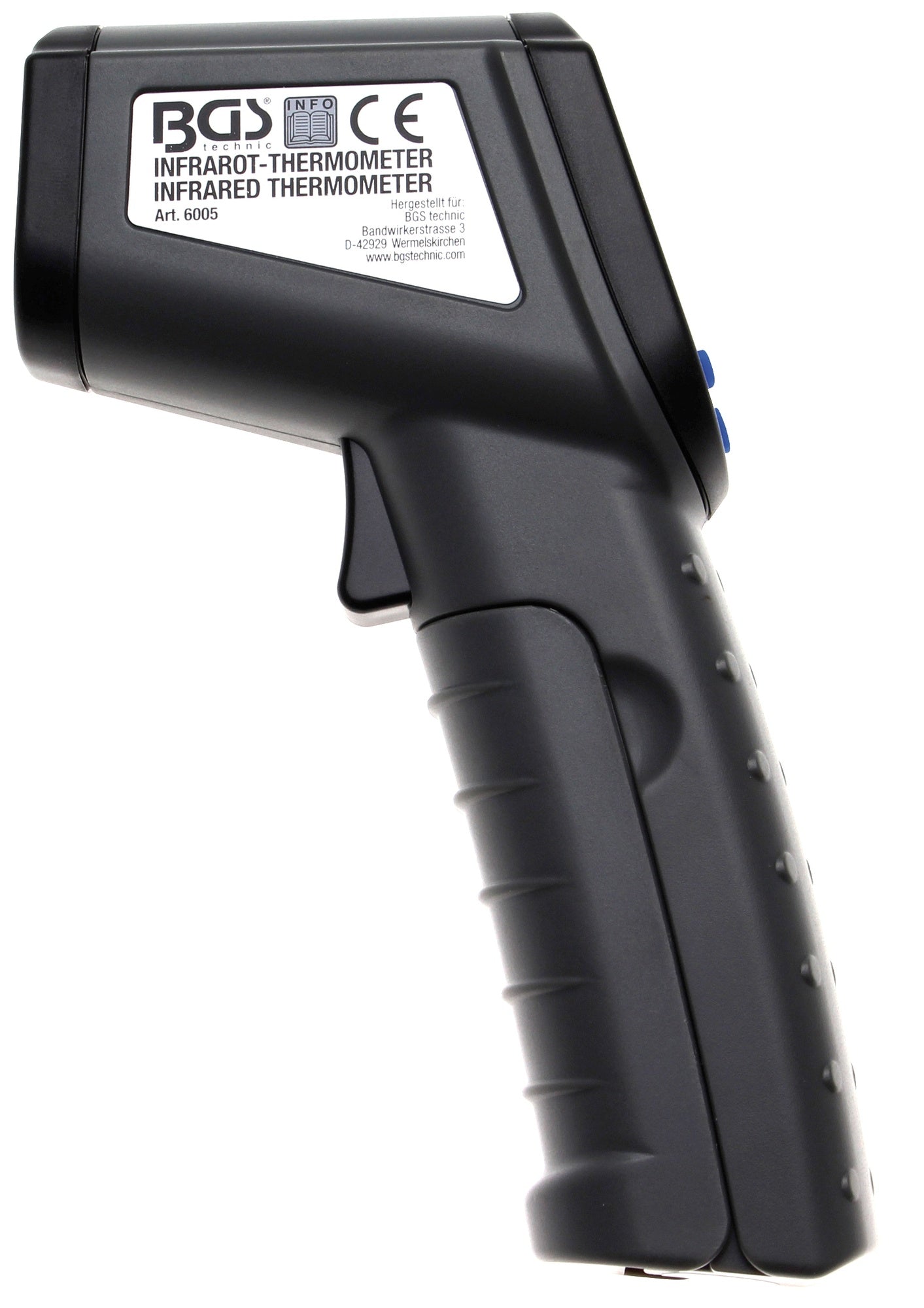 BGS 6005 Digital Laserthermometer -50-500°C für berührungslose Messung