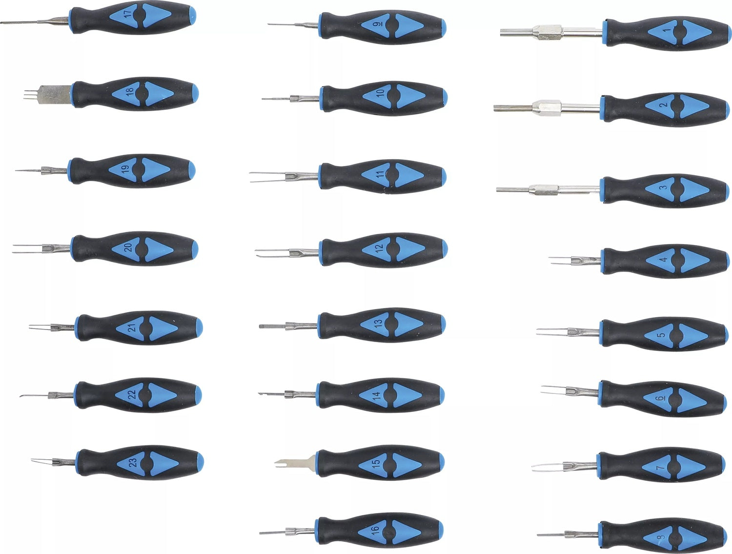 BGS 60160 Satz Entriegelungswerkzeug Kfz Stecker 23 teilig