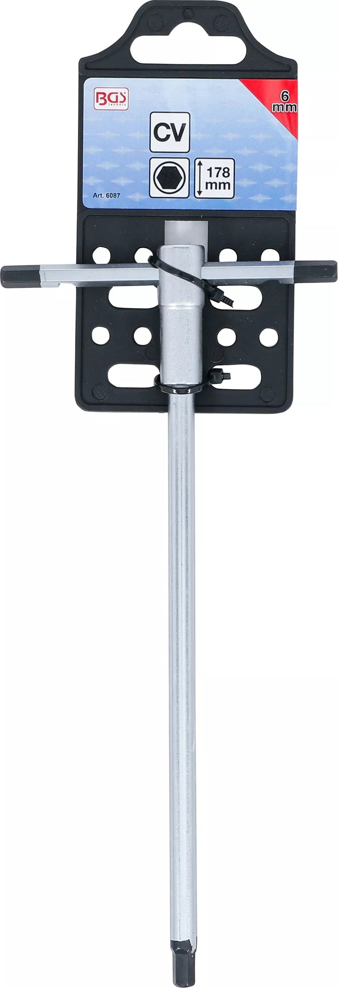 BGS 6087 Schraubendreher T-Gleitgriff Innensechskant 6mm