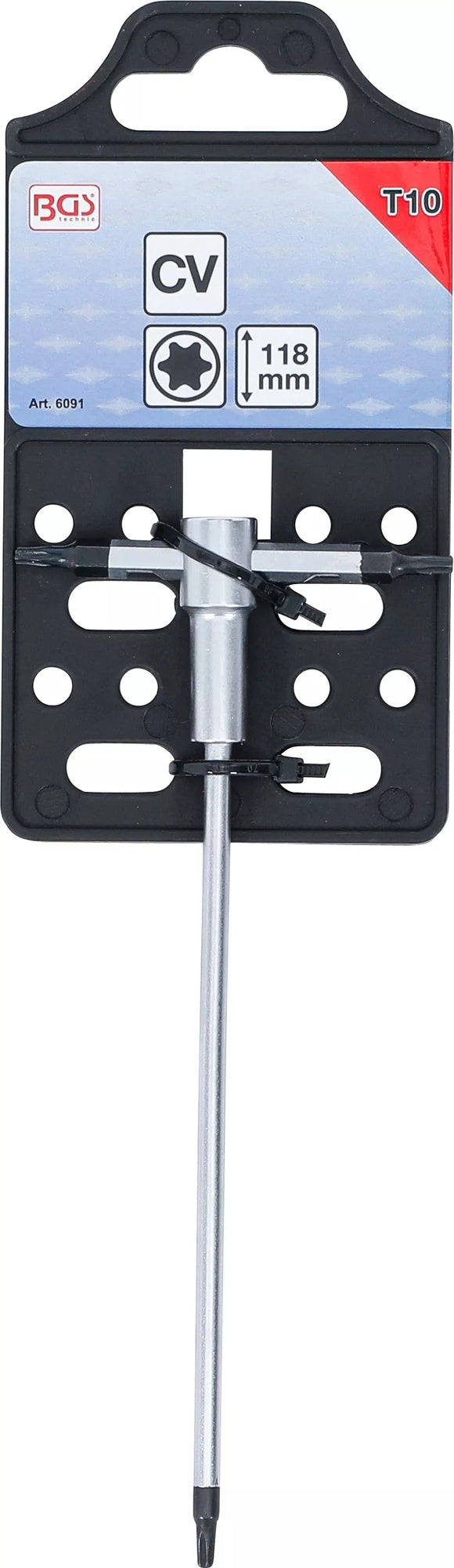 BGS 6091 Schraubendreher T-Gleitgriff T-Profil (für Torx) T10