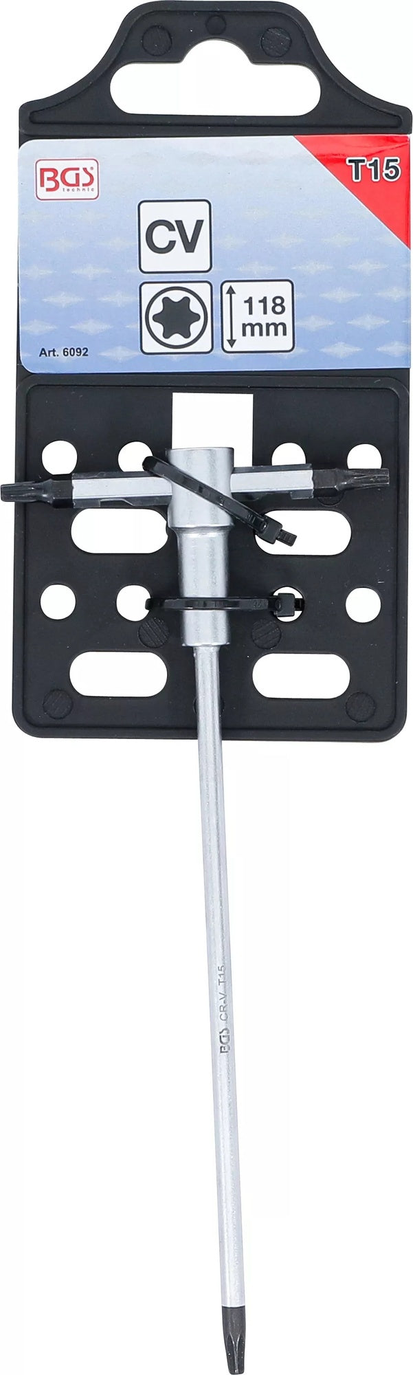 BGS 6092 Schraubendreher T-Gleitgriff T-Profil (für Torx) T15