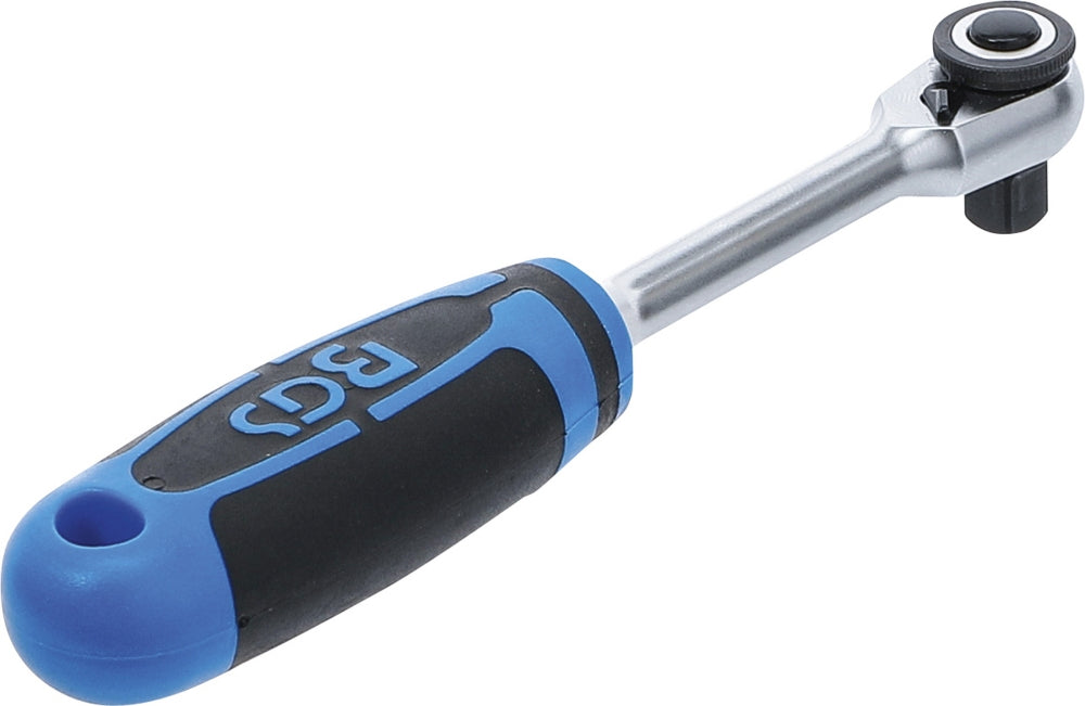 BGS 610 Umschaltknarre Ratsche "extra slim" Abtrieb 6,3mm (1/4") Länge 135mm