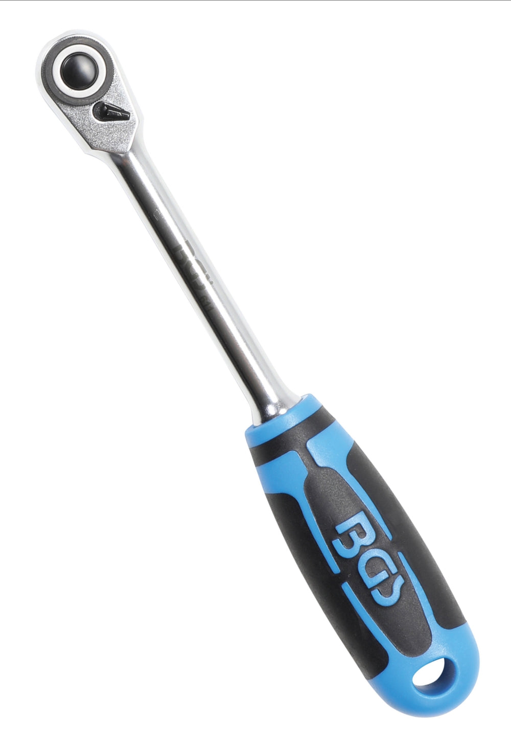 BGS 611 Umschaltknarre Ratsche "extra slim" Abtrieb 10mm (3/8") Länge 195mm