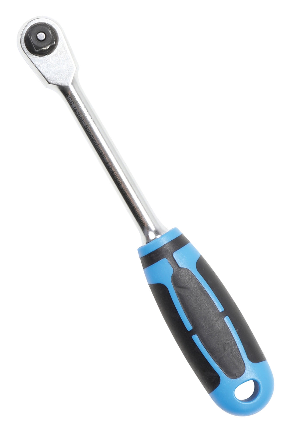 BGS 611 Umschaltknarre Ratsche "extra slim" Abtrieb 10mm (3/8") Länge 195mm