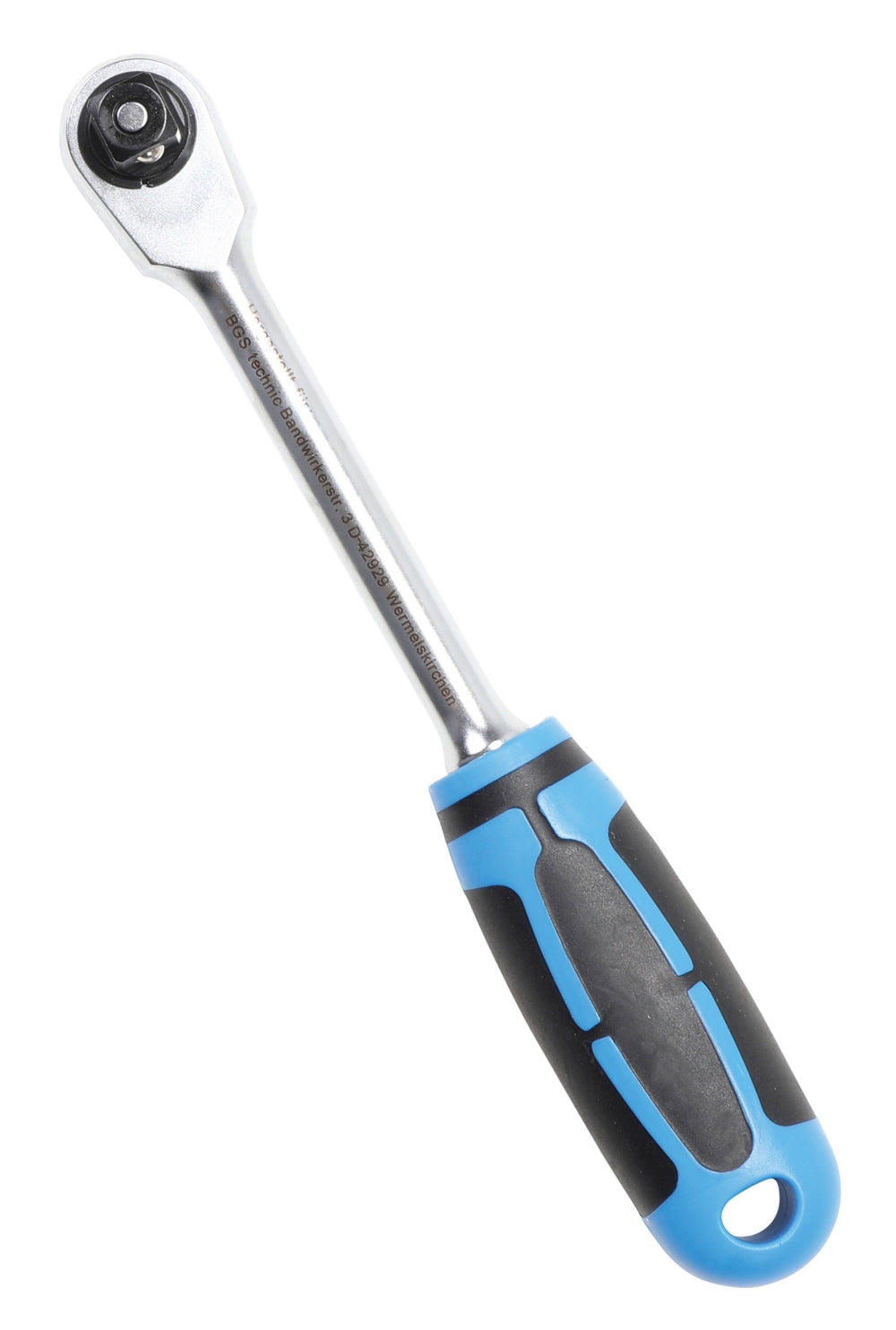 BGS 612 Umschaltknarre Ratsche "extra slim" Abtrieb 12,5mm (1/2") Länge 250mm