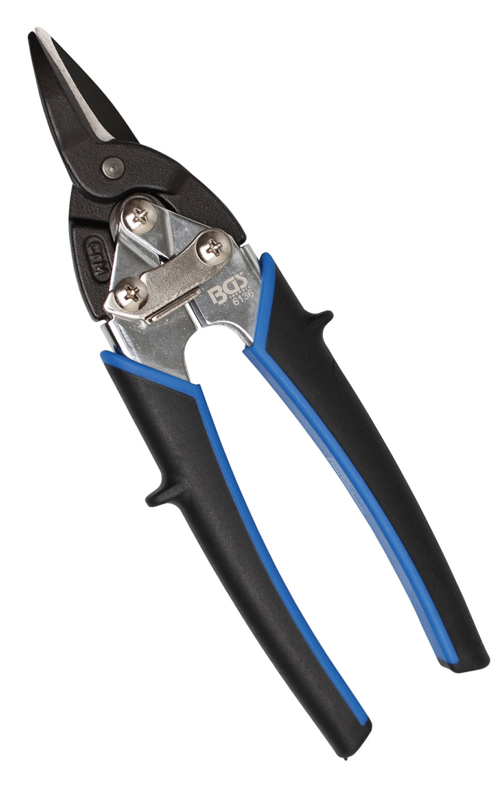 BGS 6136 Mini Karosserie Blechschere gerade schneidend Länge 195mm
