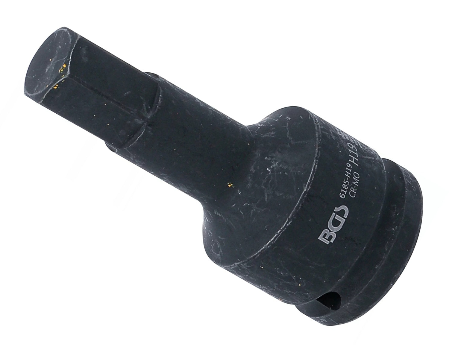 BGS 6185-H19 Kraft Biteinsatz Länge 100mm Antrieb Innenvierkant 20mm (3/4") Innensechskant 19mm