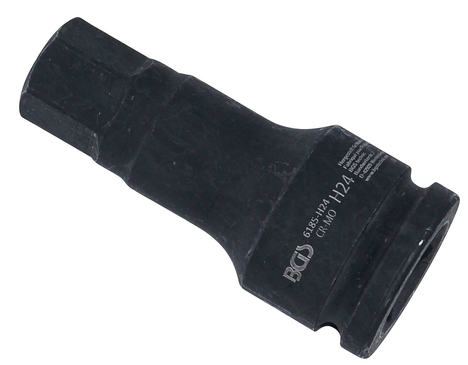 BGS 6185-H24 Kraft Biteinsatz Länge 100mm Antrieb Innenvierkant 20mm (3/4") Innensechskant 24mm