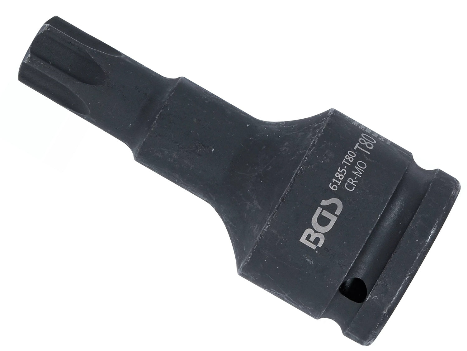 BGS 6185-T80 Kraft Biteinsatz Länge 100mm Antrieb Innenvierkant 20mm (3/4") T-Profil (für Torx) T80