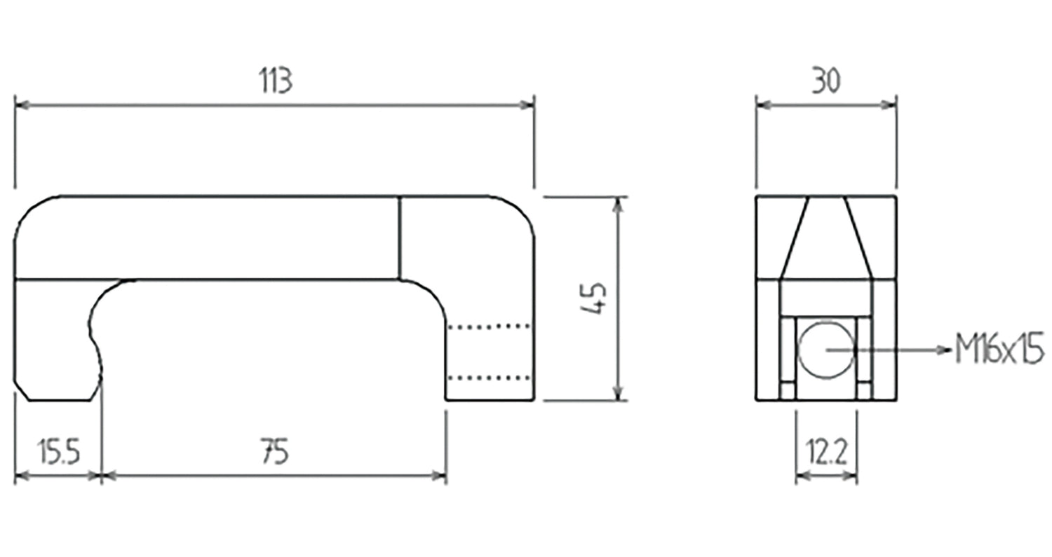 BGS 62005-1 Injektoren Demontageklaue für Mercedes-Benz CDI Motoren für Artikel 62005