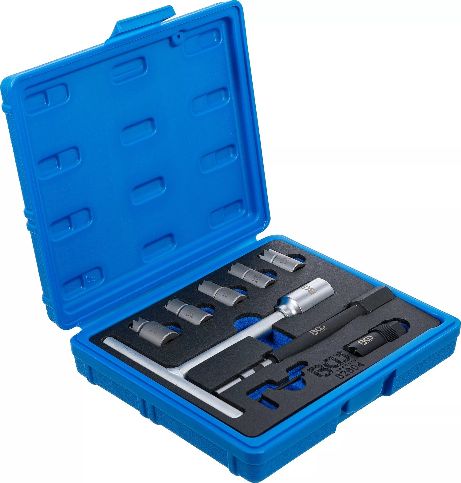 BGS 62604 Satz Fräser für Dichtsitz bei CDI Injektoren Set 9 teilig