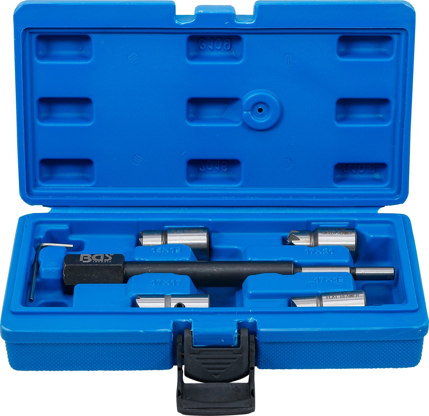 BGS 62605 Satz Fräser für Dichtsitz bei CDI Injektoren Set 5 teiliger Satz