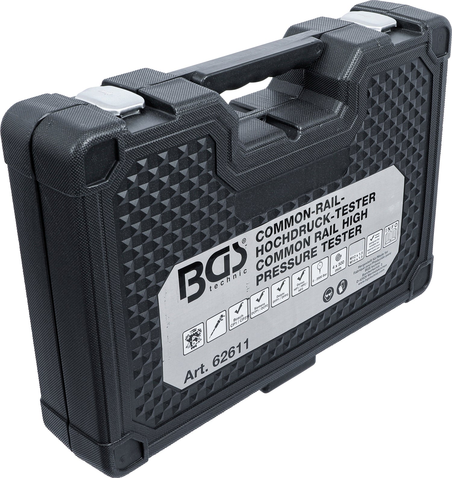 BGS 62611 Hochdrucktester für Common-Rail Einspritzanlage Dieselmotor