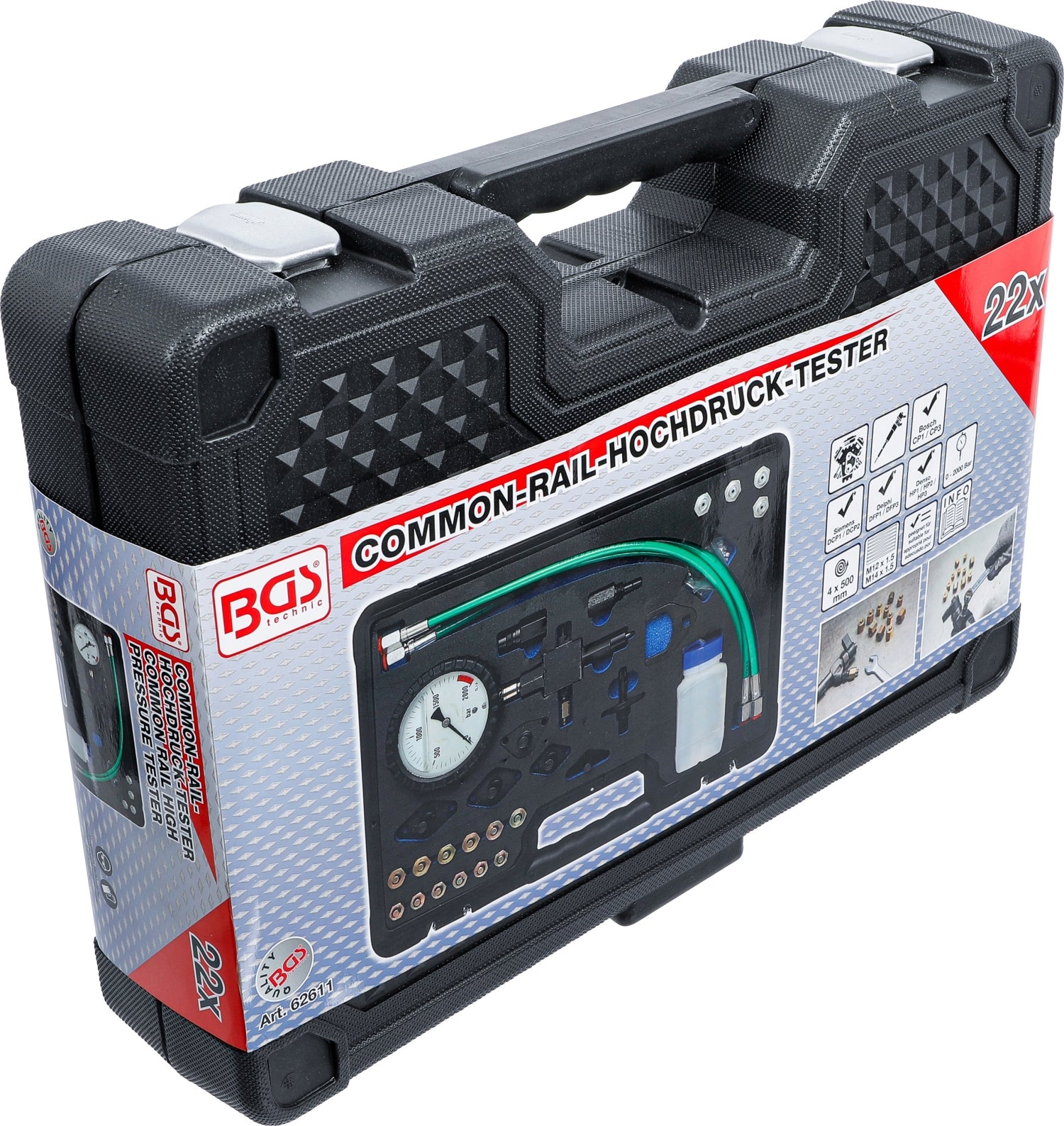 BGS 62611 Hochdrucktester für Common-Rail Einspritzanlage Dieselmotor