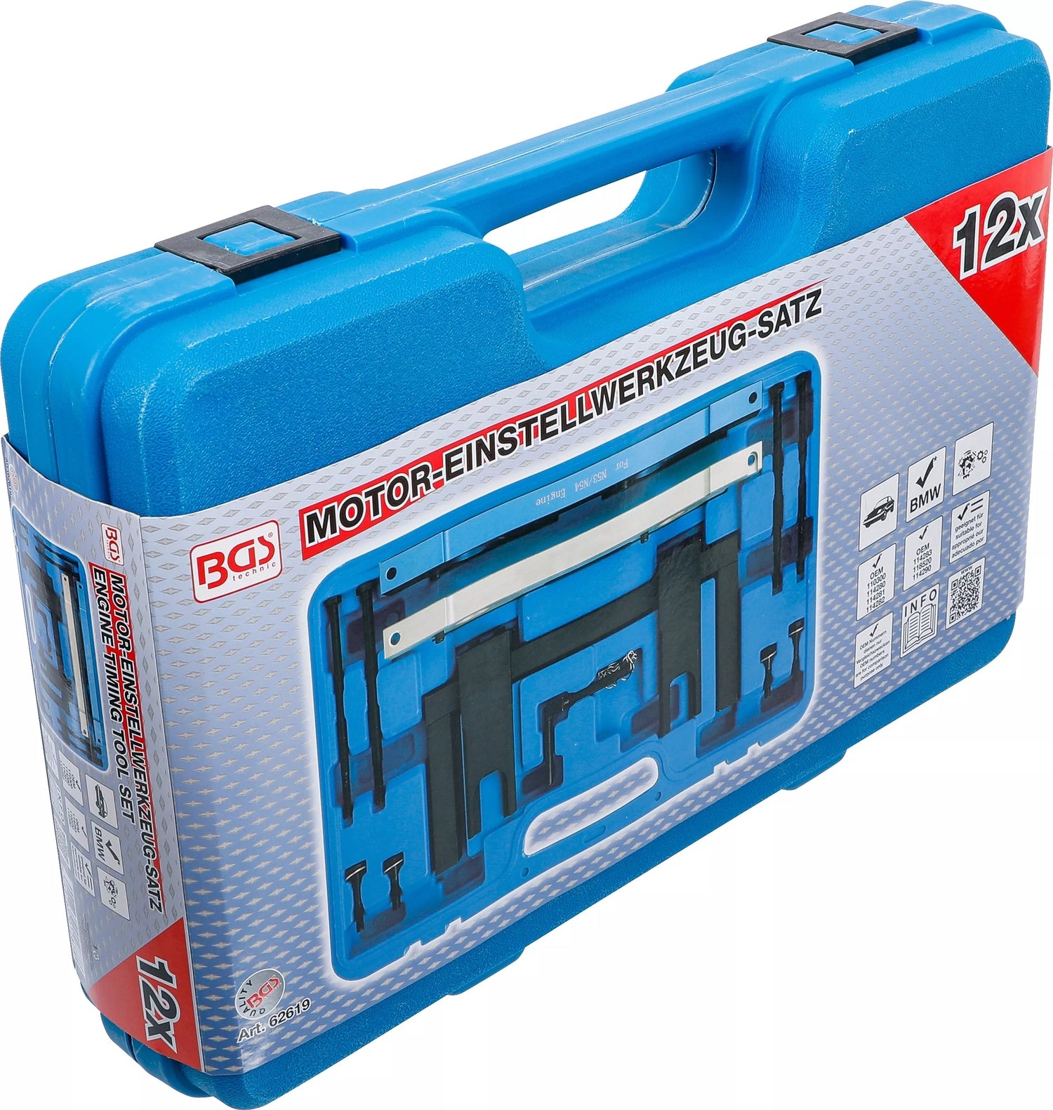 BGS 62619 BMW Satz Einstellwerkzeug für Motoren N51 N52 N52K N53 N54 N55