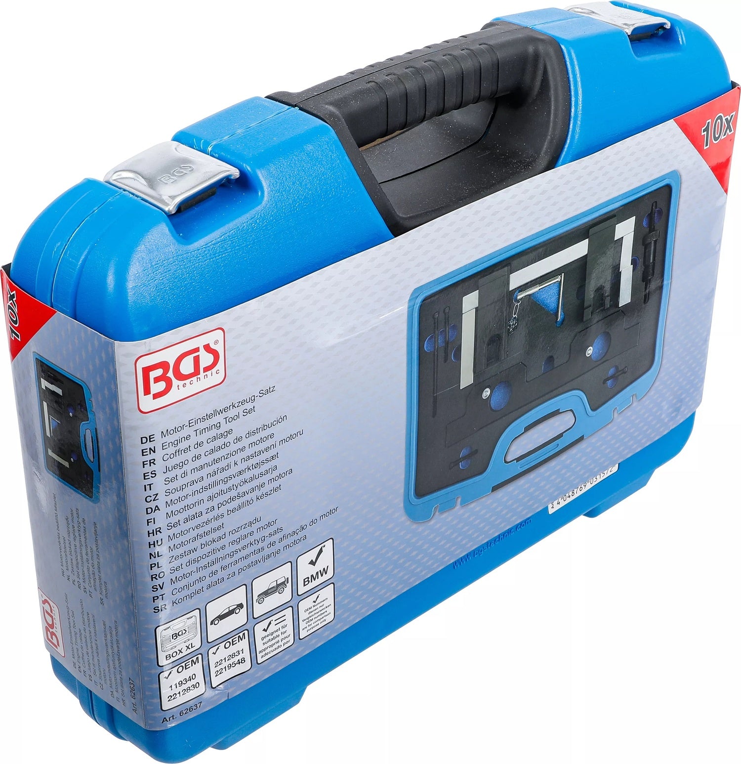 BGS 62637 BMW Satz Einstellwerkzeug für Motor N20 N26 10-teilig