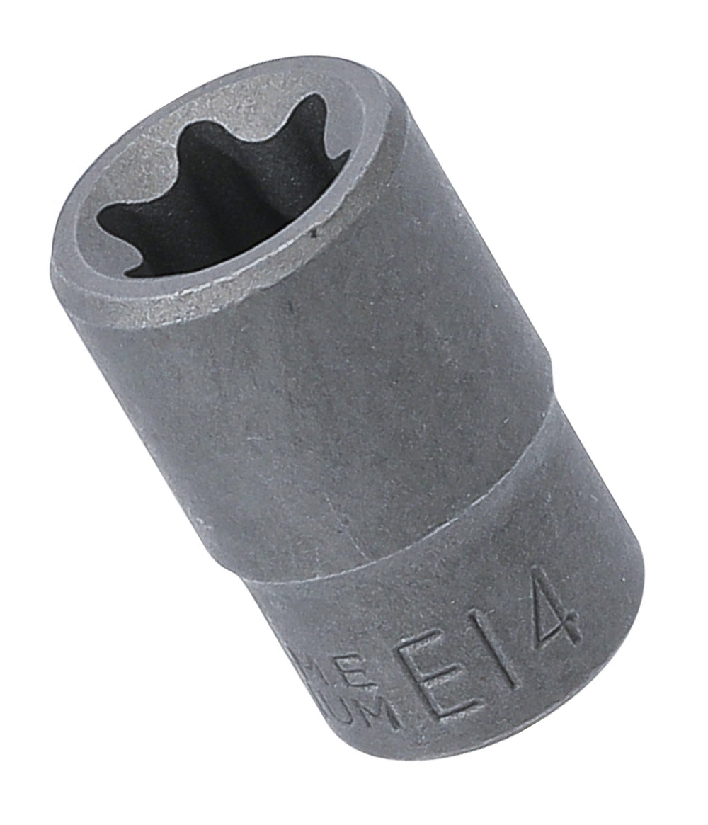 BGS 6264 Nuss / Stecknuss / Steckschlüsseleinsatz E-Profil SW E14 Antrieb 10mm (3/8")