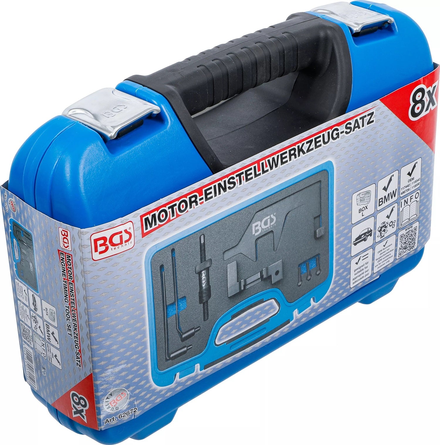 BGS 62672 BMW Satz Einstellwerkzeug für Motor N13 N18