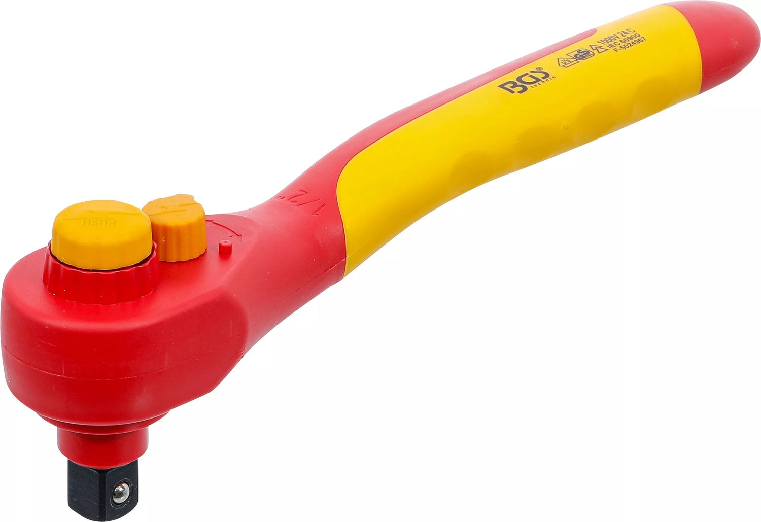 BGS 626 VDE Umschaltknarre Abtrieb Außenvierkant 12,5mm (1/2") 1000 Volt