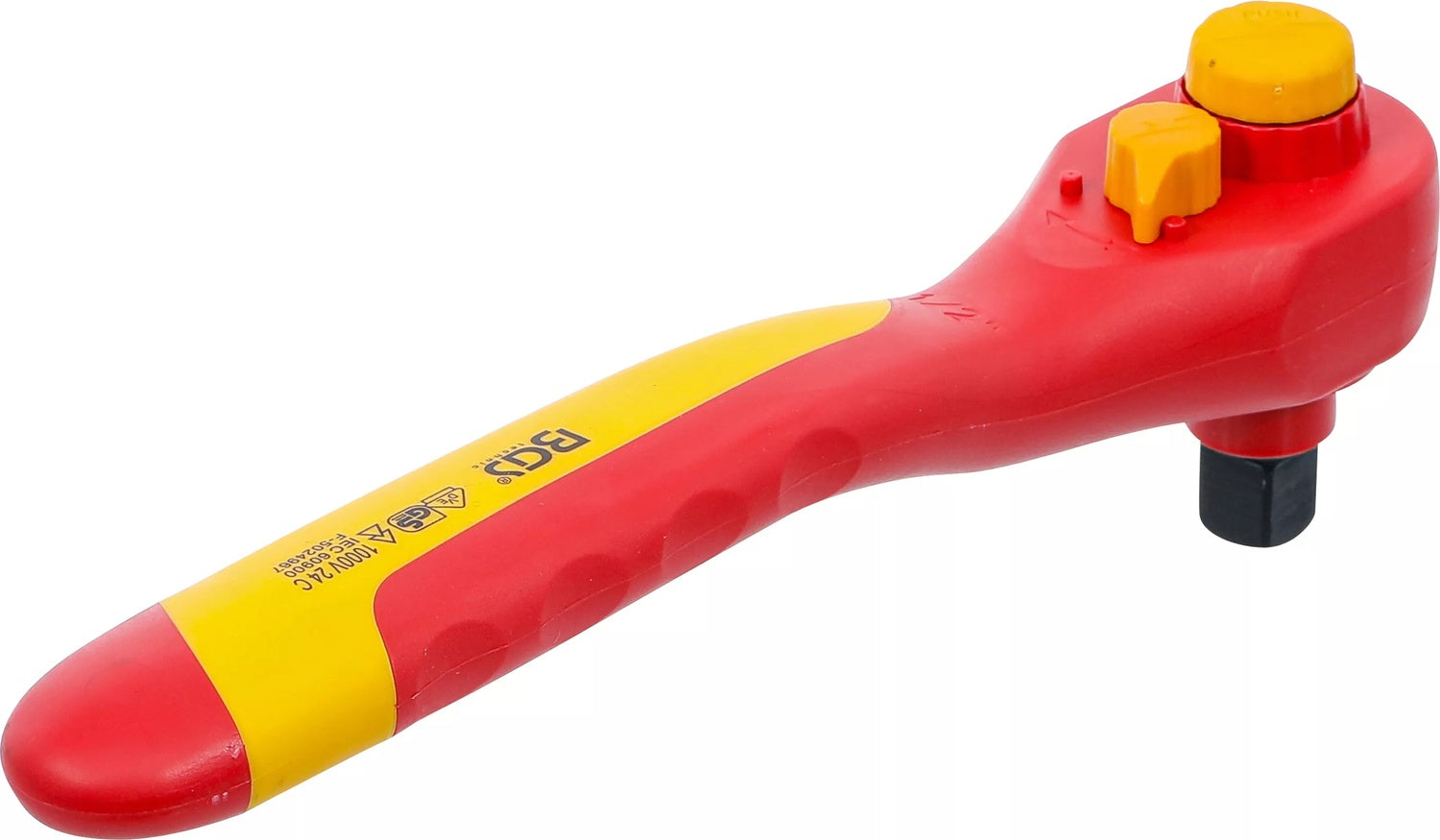 BGS 626 VDE Umschaltknarre Abtrieb Außenvierkant 12,5mm (1/2") 1000 Volt