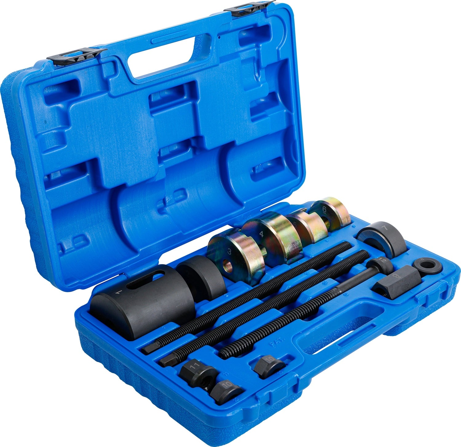 BGS 6282 Satz Werkzeug zur Demontage / Montage der Vorderachs-Querlenkerbuchsen für VW T5