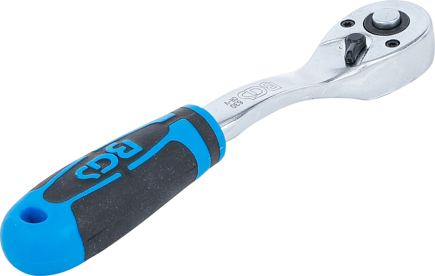 BGS 630 Umschaltknarre Ratsche gekröpft Abtrieb 6,3mm (1/4")