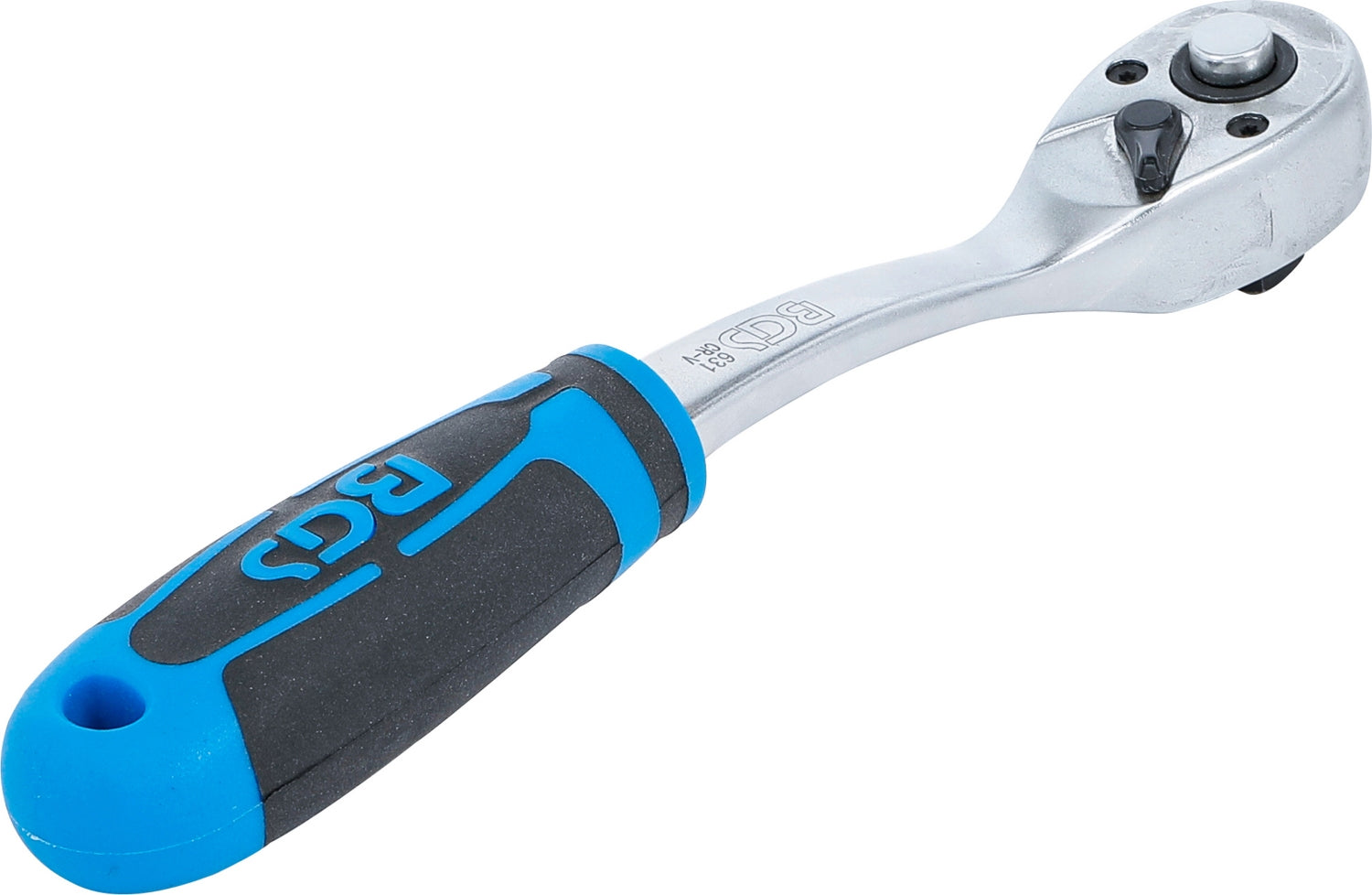 BGS 631 Umschaltknarre Ratsche gekröpft Abtrieb 10mm (3/8")