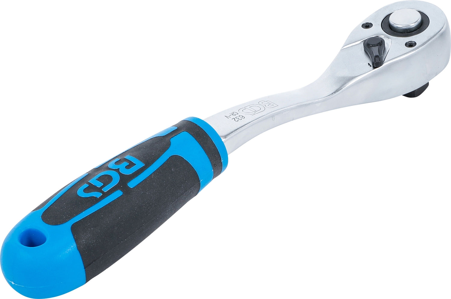 BGS 632 Umschaltknarre Ratsche gekröpft Abtrieb 12,5mm (1/2")