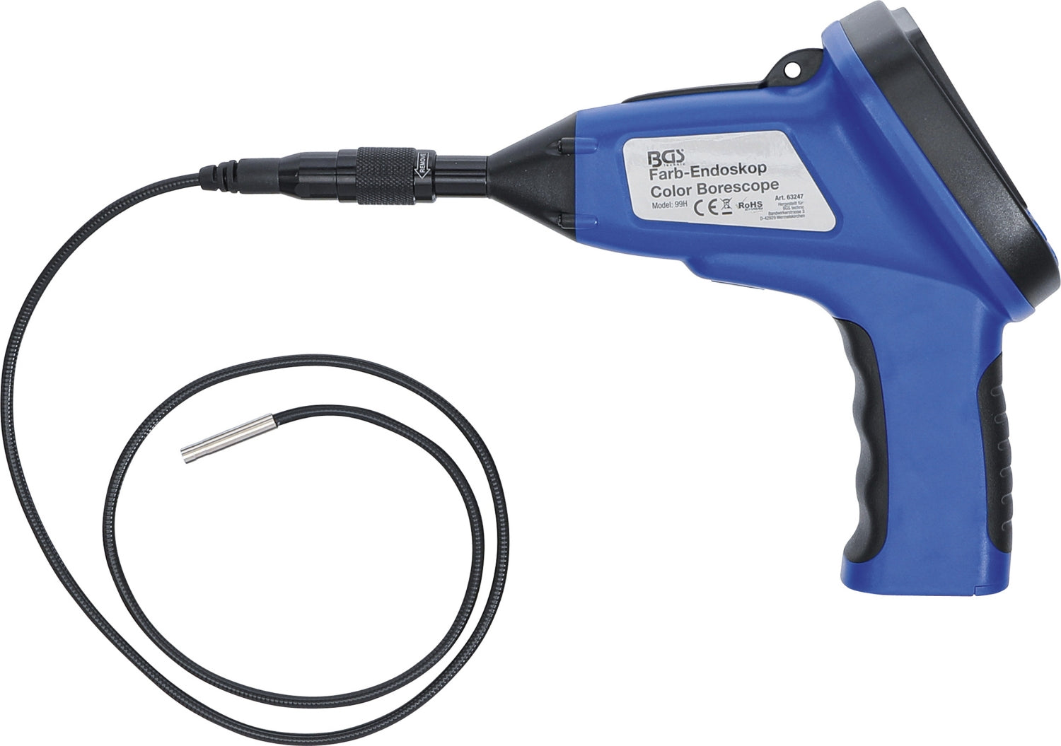 BGS 63247 Farb Endoskop mit Farbkamera mit LCD-Monitor