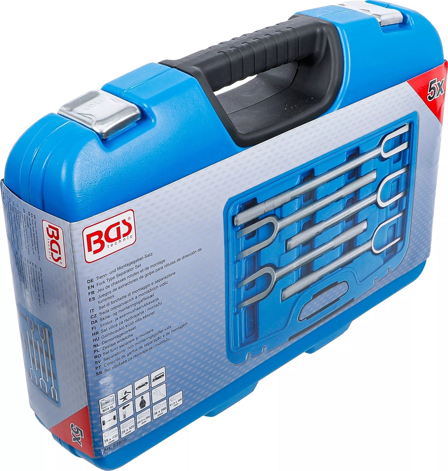 BGS 63800 Satz Trenngabeln Montagegabeln 5 teilig