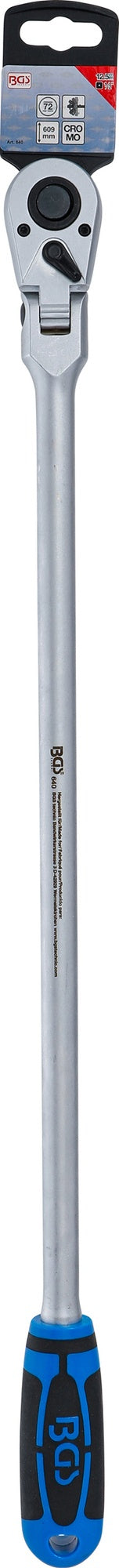 BGS 640 Gelenkknarre arretierbar extra lang Länge 609mm Abtrieb 12,5mm (1/2")