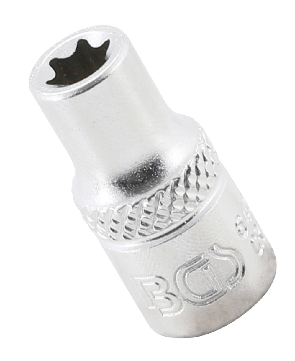 BGS 6407 Nuss / Stecknuss / Steckschlüsseleinsatz E-Profil SW E7 Antrieb 6,3mm (1/4")