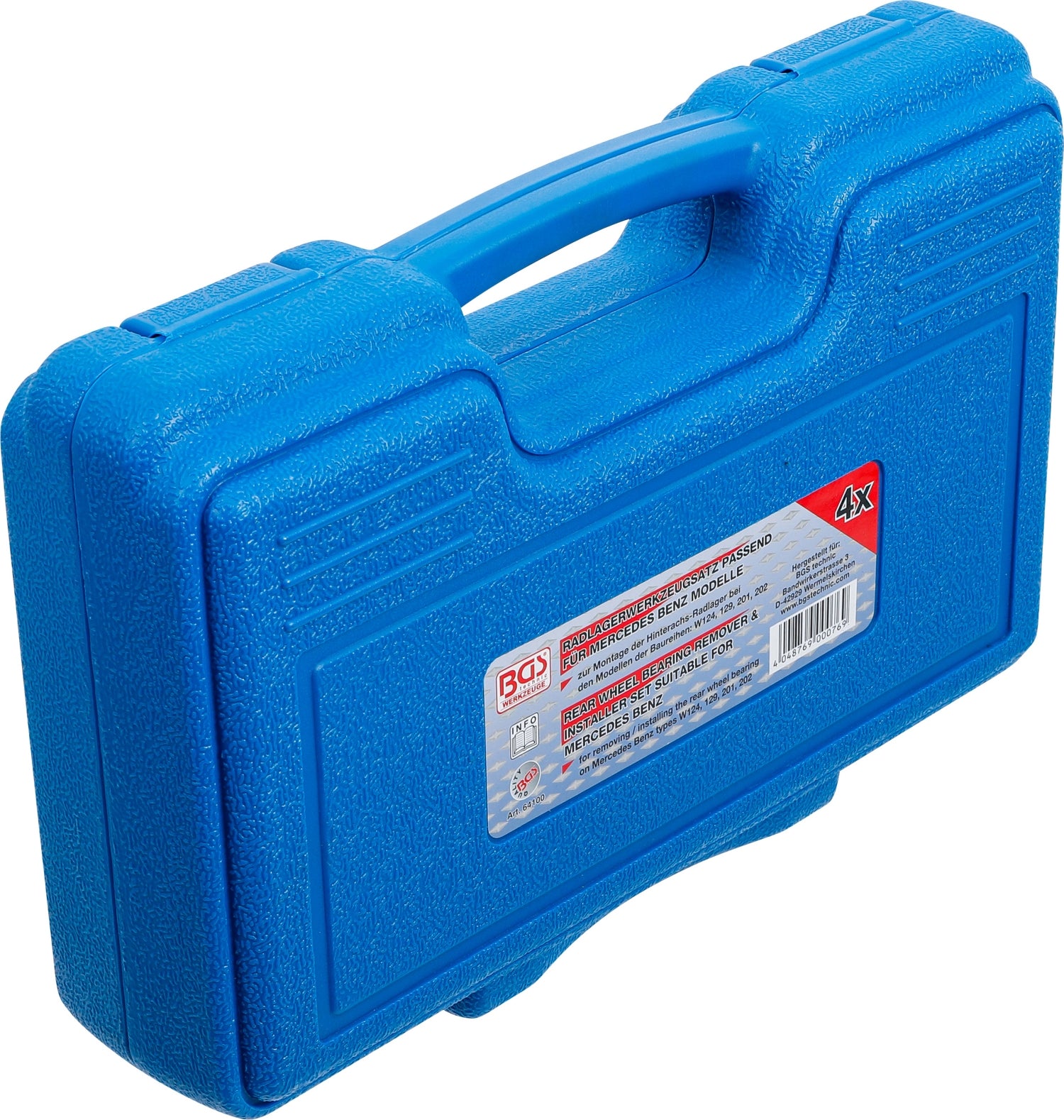 BGS 64100 Satz Werkzeug für Radlager für Mercedes-Benz 4 teilig