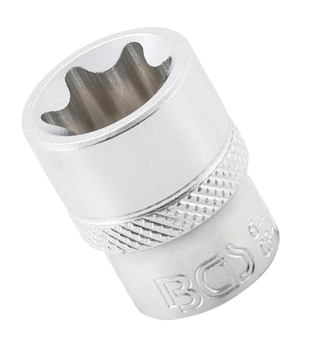 BGS 6417 Nuss / Stecknuss / Steckschlüsseleinsatz E-Profil SW E18 Antrieb 10mm (3/8")