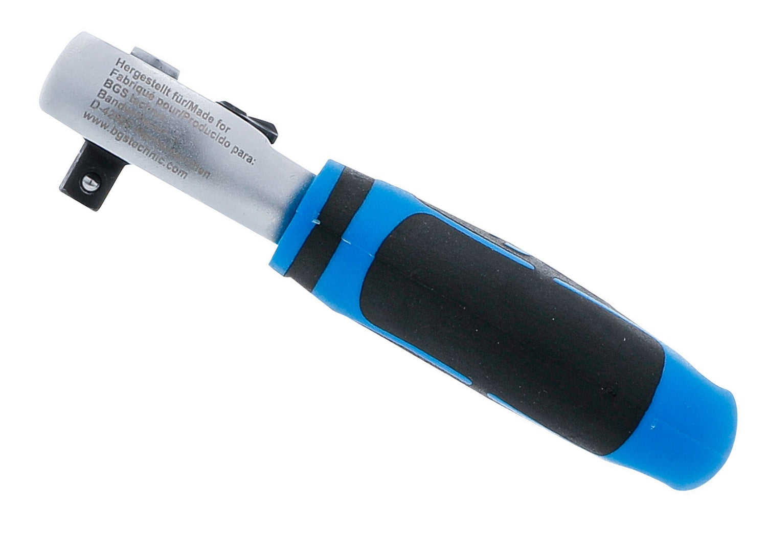 BGS 642 Mini Umschaltknarre Ratsche feinverzahnt Abtrieb 6,3mm (1/4") Länge 110mm