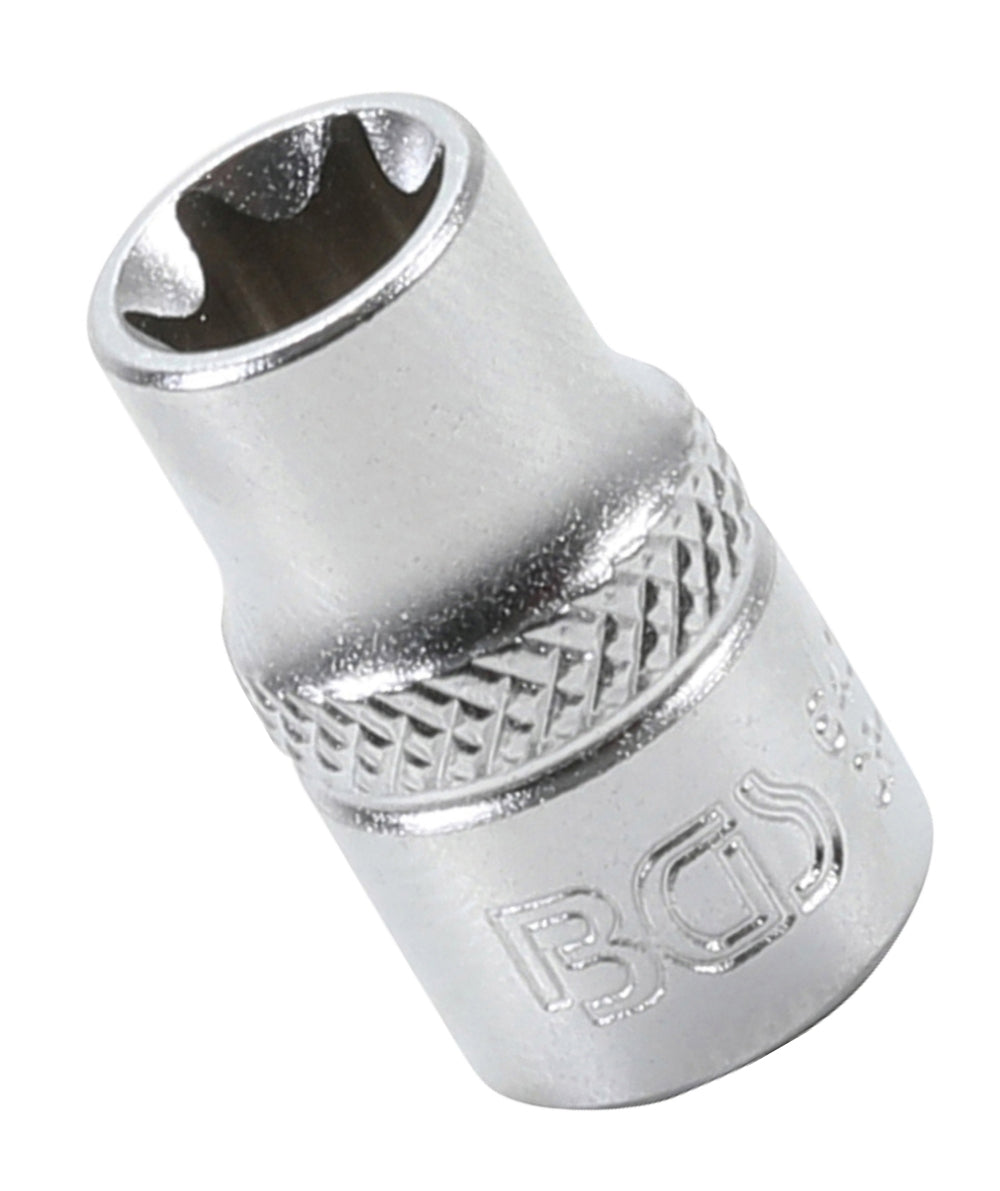 BGS 6430 Nuss / Stecknuss / Steckschlüsseleinsatz E-Profil SW E10 Antrieb 6,3mm (1/4")