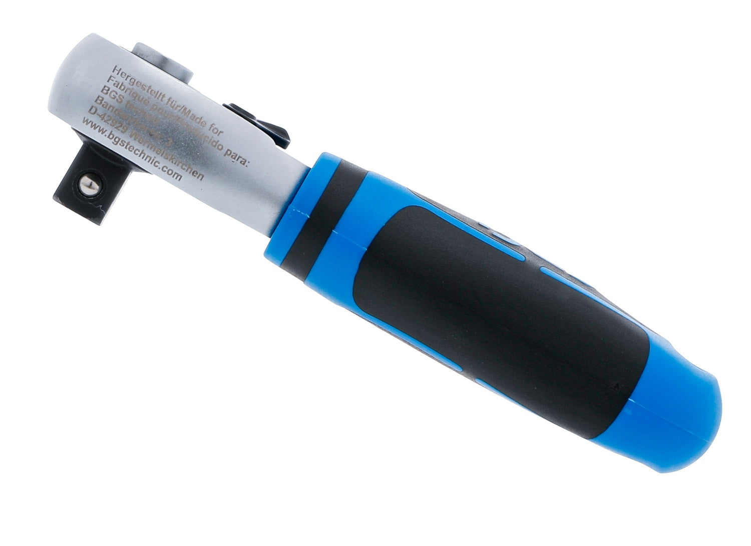 BGS 644 Mini Umschaltknarre Ratsche feinverzahnt Abtrieb 12,5mm (1/2") Länge 170mm