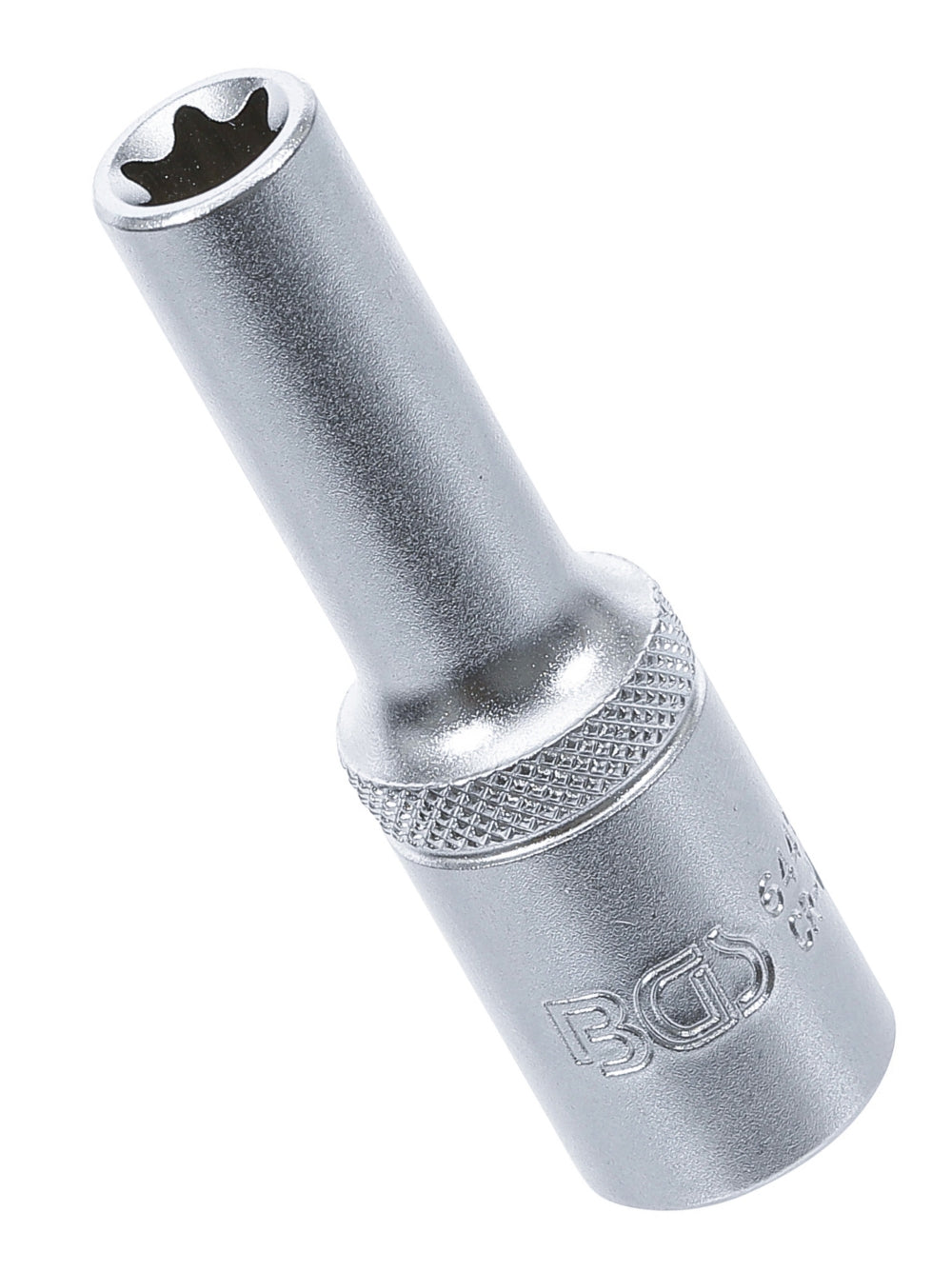 BGS 6442 Nuss / Stecknuss / Steckschlüsseleinsatz E-Profil tief SW E12 Antrieb 12,5mm (1/2")