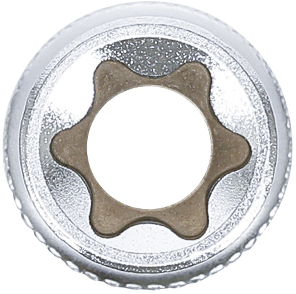 BGS 6446 Nuss / Stecknuss / Steckschlüsseleinsatz E-Profil tief SW E16 Antrieb 12,5mm (1/2")