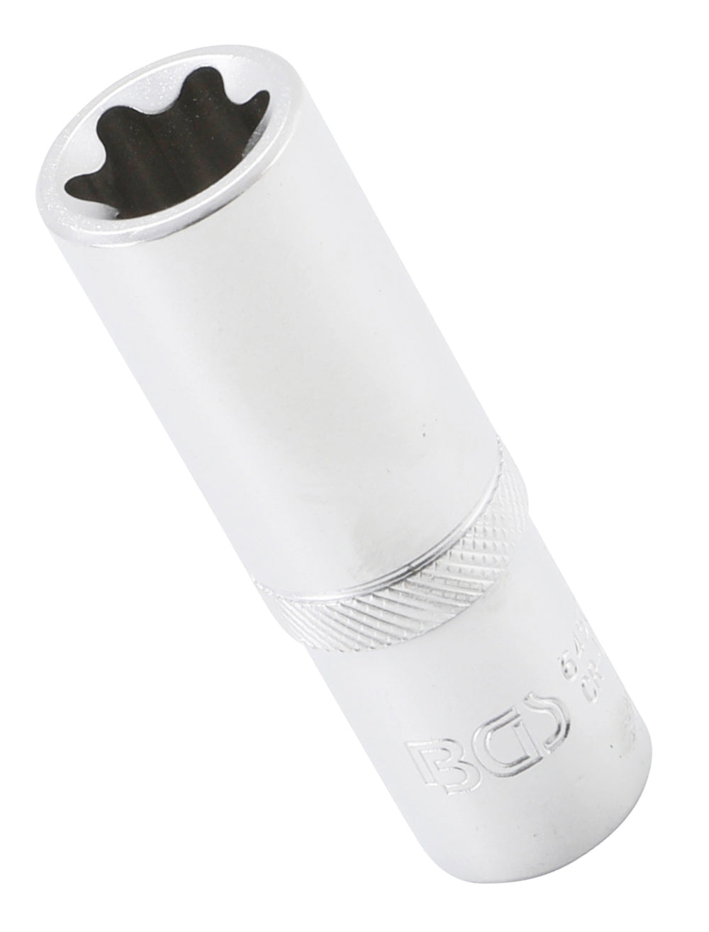 BGS 6450 Nuss / Stecknuss / Steckschlüsseleinsatz E-Profil tief SW E20 Antrieb 12,5mm (1/2")