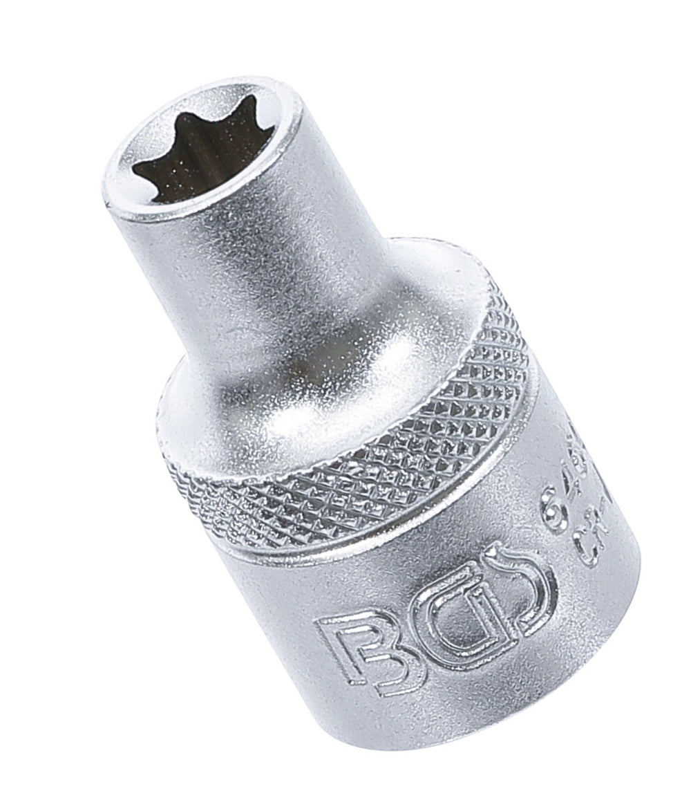 BGS 6460 Nuss / Stecknuss / Steckschlüsseleinsatz E-Profil SW E10 Antrieb 12,5mm (1/2")