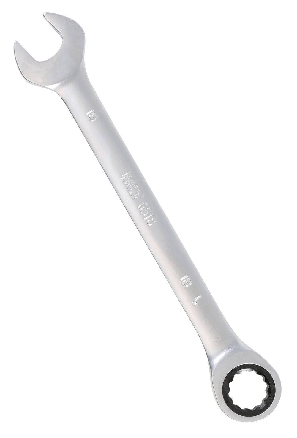 BGS 6518 Ratschenringmaulschlüssel gerade SW 18mm
