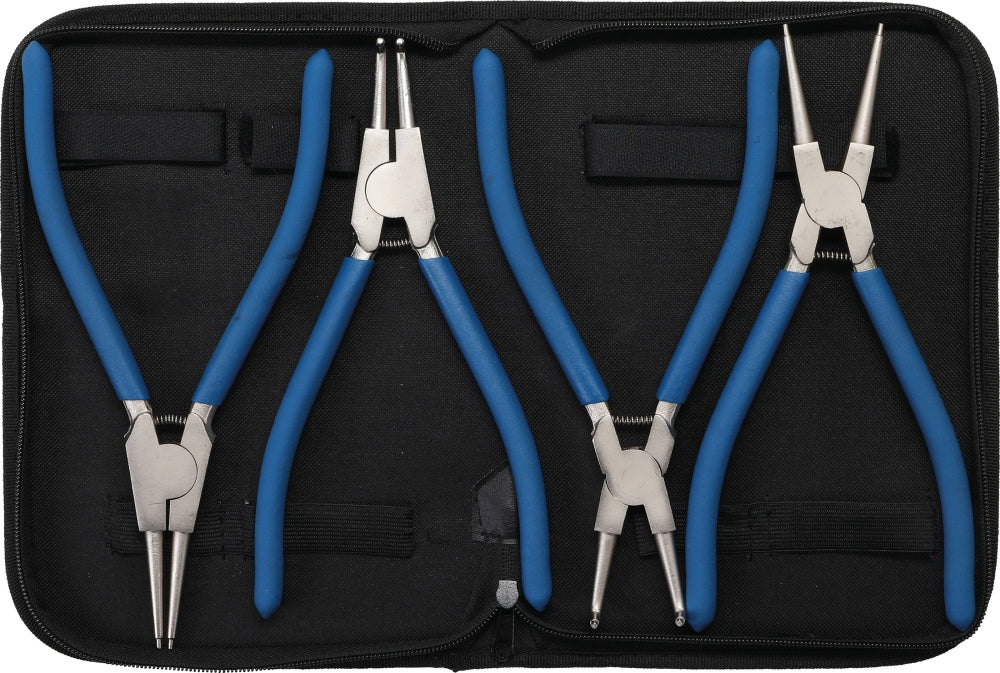 BGS 652 Satz Sprengringzangen / Zange für Sprengringe 4 teilig Länge 250mm