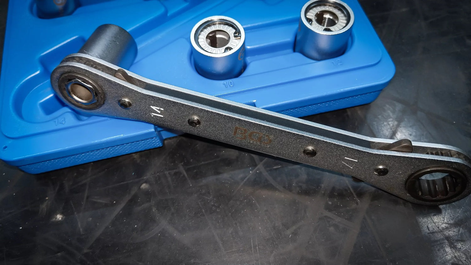 BGS 65505 Satz Ausdreher für Stehbolzen / Stehbolzenausdreher 6 - 12mm 5 teilig