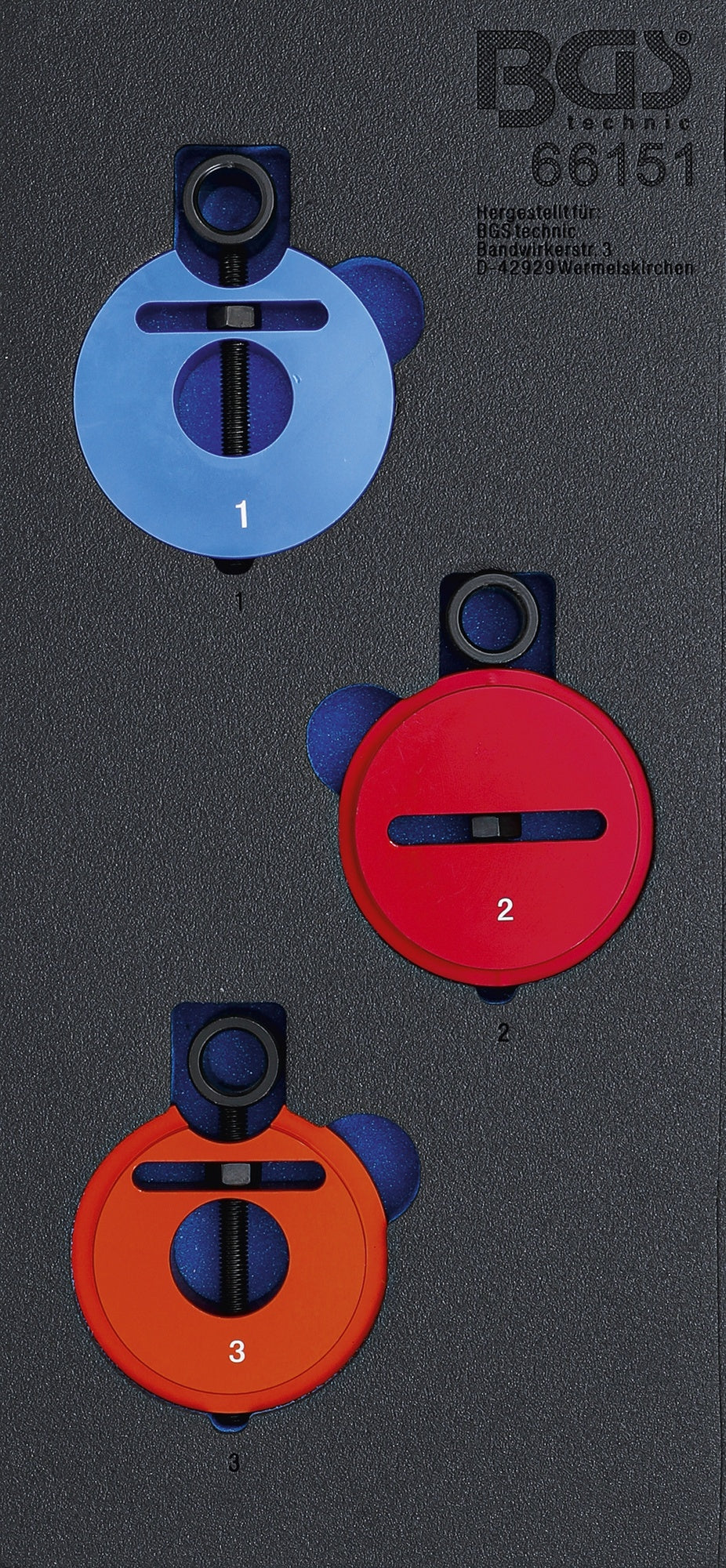 BGS 66151 Satz Werkzeug für Sturzeinstellung für BMW