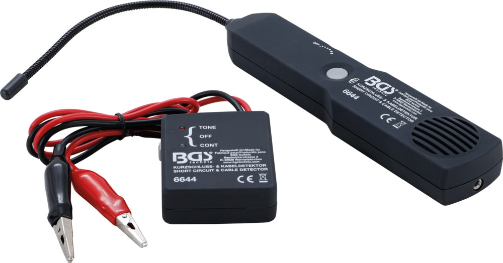 BGS 6644 Kurzschluss- und Kabeldetektor für 12 & 24 Volt Gleichspannung