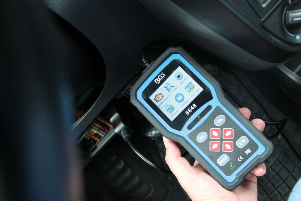 BGS 6648 OBD II (EOBD) Fehlerdiagnosegerät zum Auslesen Fehlercodes