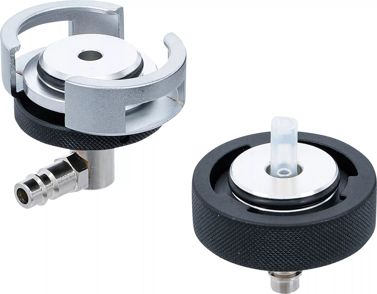 BGS 66517 Satz Adapter für Druckluft Bremsenentlüfter für Tesla Modelle 3, Y, S, X